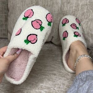 Peach Slippers